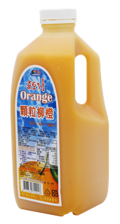 喜多顆粒柳橙濃糖果漿 2.4k