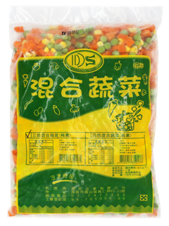 三色混合蔬菜1K(迪笙)