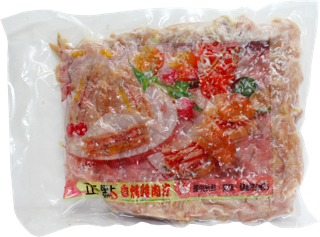 正點煙燻雞肉片1K.