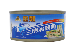 金熊三明治鮪魚185g.